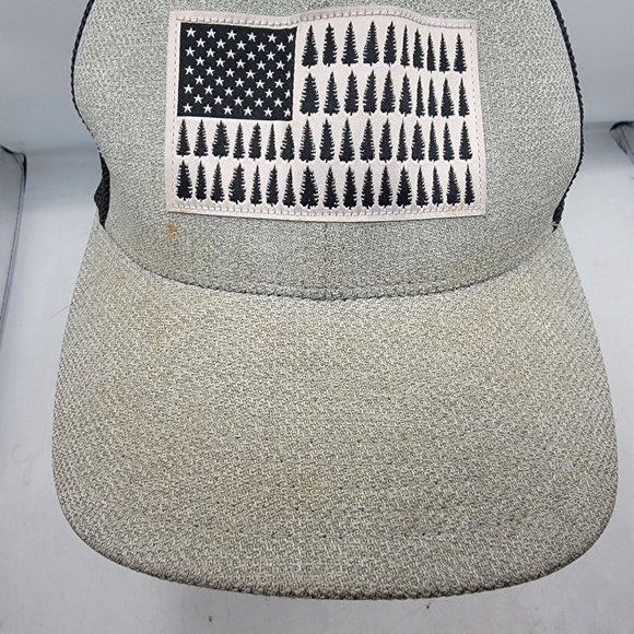 Columbia Mesh Tree Flag Ball Hat Cap Breathable Lightweight Casual Outdoors - Picture 5 of 8